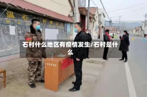 石村什么地区有疫情发生/石村是什么