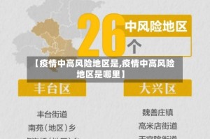【疫情中高风险地区是,疫情中高风险地区是哪里】