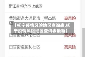 【抚宁疫情风险地区查询表,抚宁疫情风险地区查询表最新】