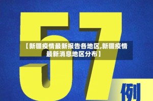 【新疆疫情最新报告各地区,新疆疫情最新消息地区分布】