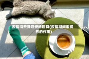 疫情消费券哪些地区有(疫情期间消费券的作用)