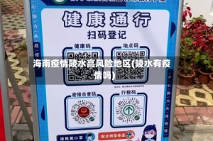 海南疫情陵水高风险地区(陵水有疫情吗)