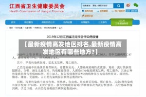【最新疫情高发地区排名,最新疫情高发地区有哪些地方?】
