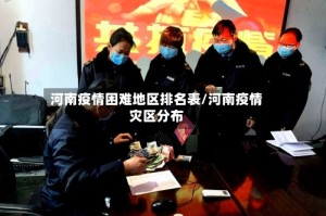 河南疫情困难地区排名表/河南疫情灾区分布