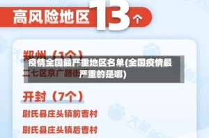 疫情全国最严重地区名单(全国疫情最严重的是哪)