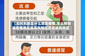 【如何判断是什么地区疫情,怎么样知道疫情地区是高风险区还是低风险区】