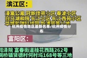 杭州疫情地区最新名单/杭州疫情分布