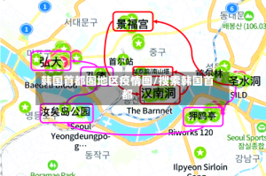 韩国首都圈地区疫情图/搜索韩国首都