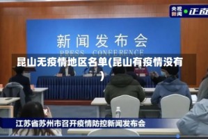 昆山无疫情地区名单(昆山有疫情没有)