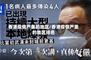 香港疫情严重的地区/香港疫情严重的地区排名