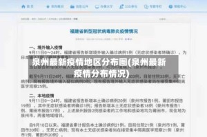 泉州最新疫情地区分布图(泉州最新疫情分布情况)