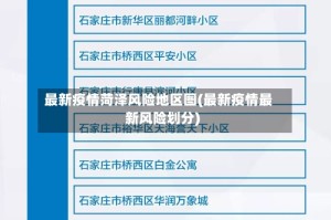 最新疫情菏泽风险地区图(最新疫情最新风险划分)