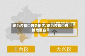 烟台疫情中风险地区/烟台疫情中风险地区名单