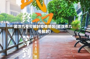 武汉几号可解封疫情地区(武汉市几号解封)