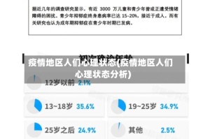 疫情地区人们心理状态(疫情地区人们心理状态分析)