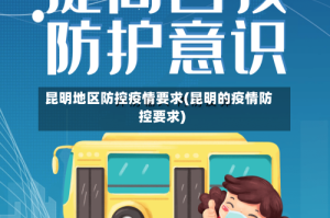 昆明地区防控疫情要求(昆明的疫情防控要求)