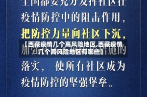 【西藏疫情几个高风险地区,西藏疫情几个高风险地区有哪些】