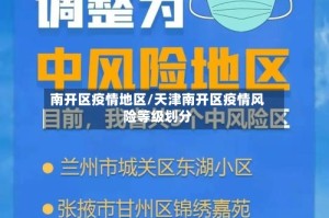 南开区疫情地区/天津南开区疫情风险等级划分