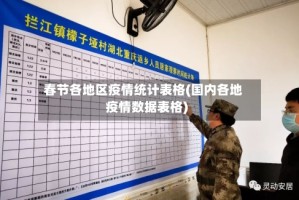春节各地区疫情统计表格(国内各地疫情数据表格)