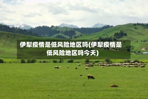 伊犁疫情是低风险地区吗(伊犁疫情是低风险地区吗今天)-第1张图片