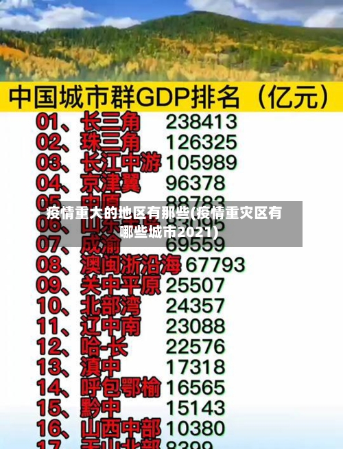 疫情重大的地区有那些(疫情重灾区有哪些城市2021)-第1张图片