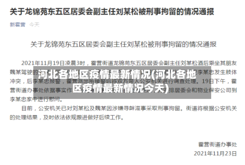 河北各地区疫情最新情况(河北各地区疫情最新情况今天)-第1张图片
