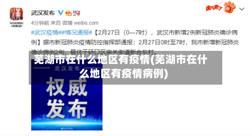 芜湖市在什么地区有疫情(芜湖市在什么地区有疫情病例)-第1张图片