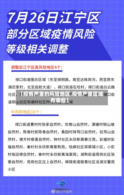 【疫情严重的风险地区,疫情严重区域有哪些】-第2张图片