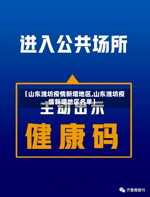 【山东潍坊疫情新增地区,山东潍坊疫情新增地区名单】-第2张图片