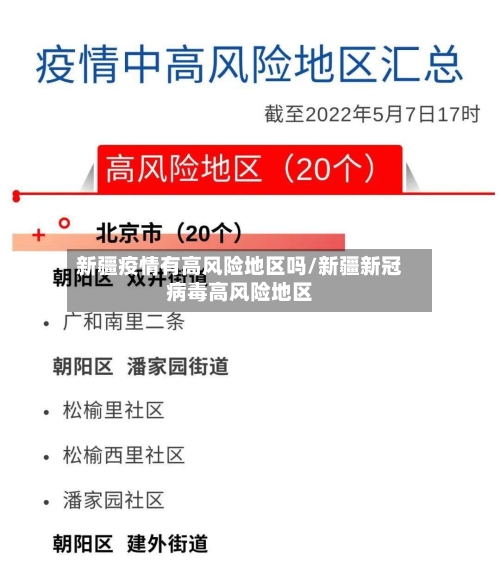 新疆疫情有高风险地区吗/新疆新冠病毒高风险地区-第2张图片