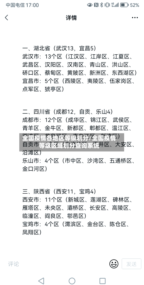 全国疫情各地区等级划分/全国疫情等级区域划分查询系统-第2张图片