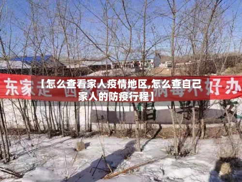 【怎么查看家人疫情地区,怎么查自己家人的防疫行程】-第2张图片
