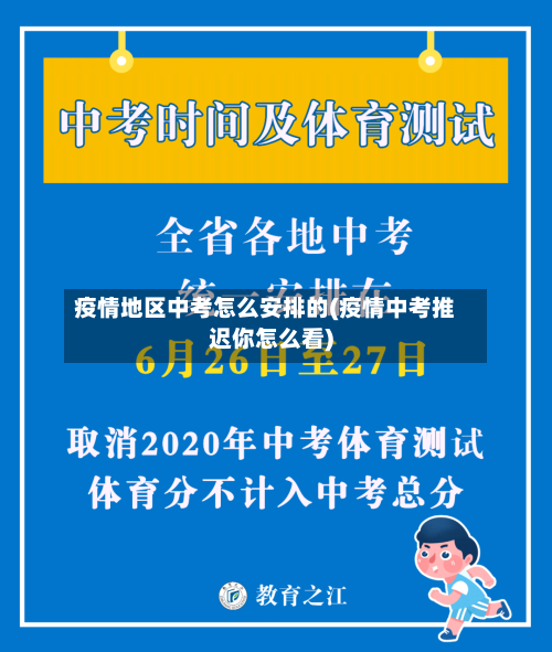 疫情地区中考怎么安排的(疫情中考推迟你怎么看)-第1张图片
