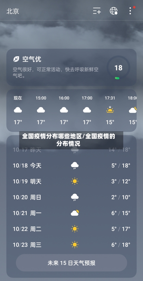 全国疫情分布哪些地区/全国疫情的分布情况-第1张图片