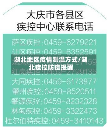 湖北地区疫情测温方式/湖北疾控防疫提醒-第3张图片
