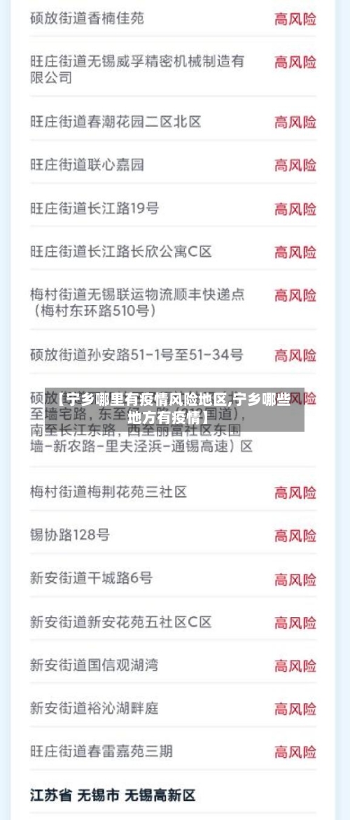 【宁乡哪里有疫情风险地区,宁乡哪些地方有疫情】-第1张图片