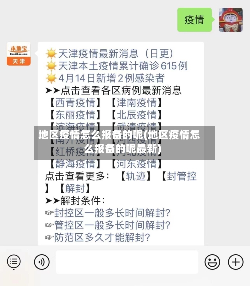 地区疫情怎么报备的呢(地区疫情怎么报备的呢最新)-第2张图片