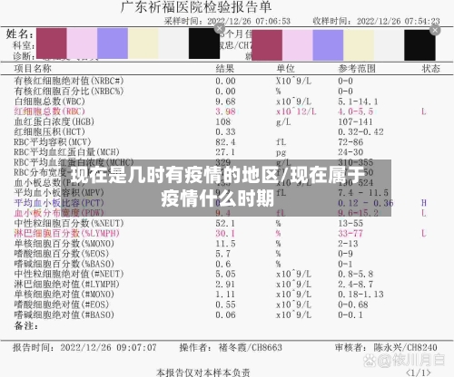 现在是几时有疫情的地区/现在属于疫情什么时期-第1张图片