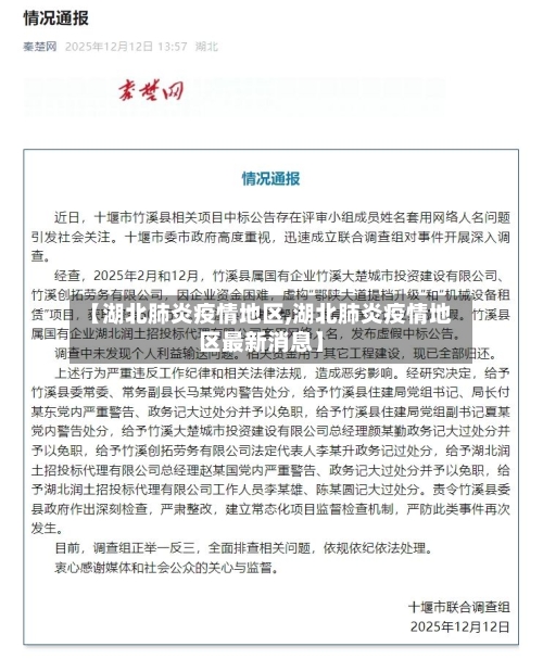 【湖北肺炎疫情地区,湖北肺炎疫情地区最新消息】-第2张图片