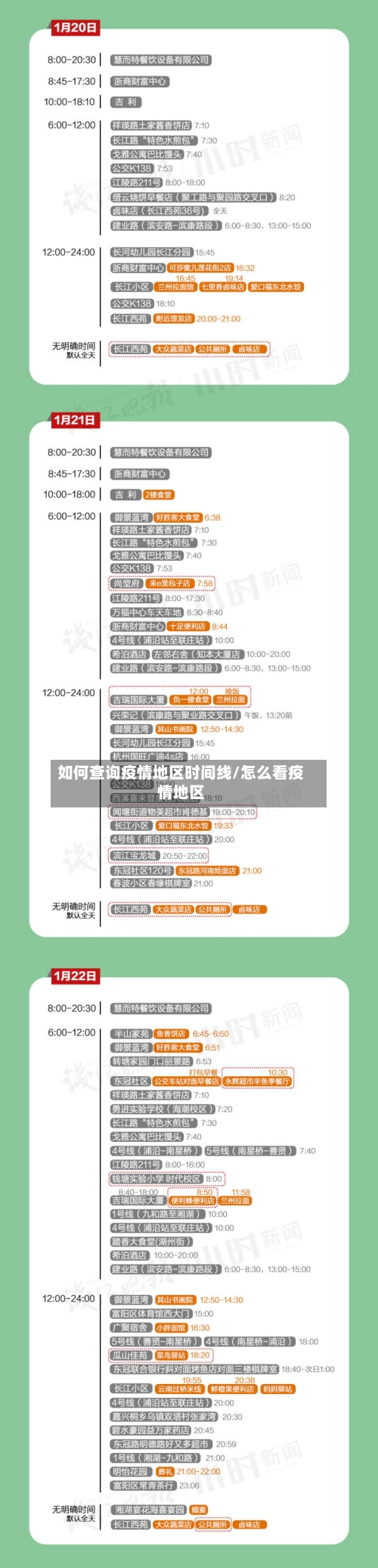 如何查询疫情地区时间线/怎么看疫情地区-第3张图片