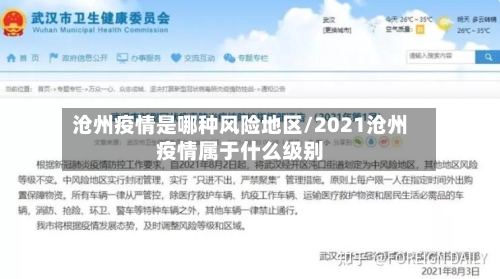 沧州疫情是哪种风险地区/2021沧州疫情属于什么级别-第1张图片