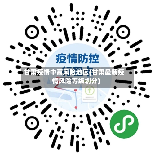 甘肃疫情中高风险地区(甘肃最新疫情风险等级划分)-第3张图片