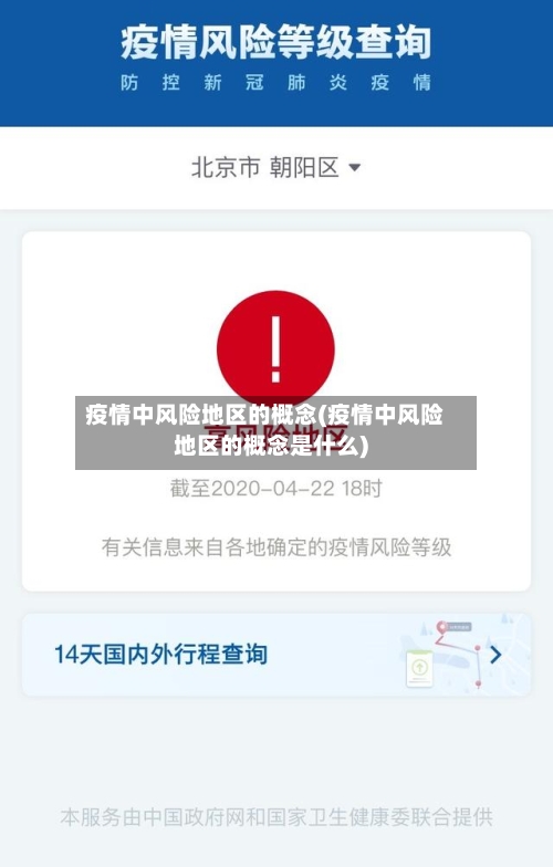 疫情中风险地区的概念(疫情中风险地区的概念是什么)-第3张图片