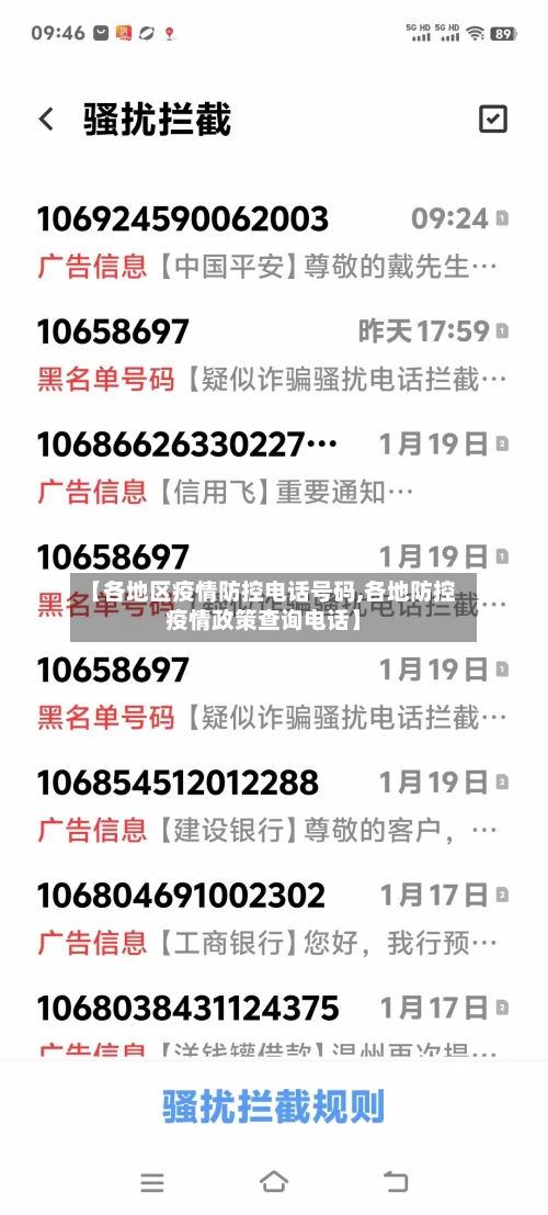 【各地区疫情防控电话号码,各地防控疫情政策查询电话】-第1张图片