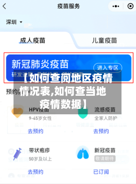 【如何查阅地区疫情情况表,如何查当地疫情数据】-第1张图片