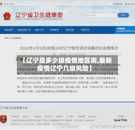 【辽宁是多少级疫情地区啊,最新疫情辽宁几级风险】-第1张图片