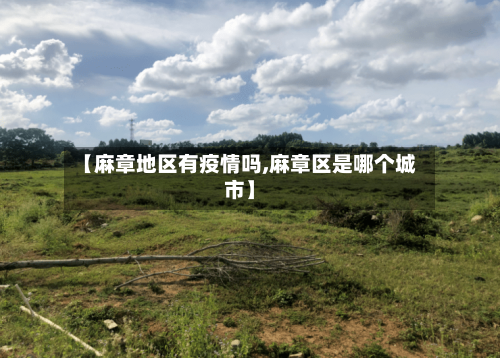 【麻章地区有疫情吗,麻章区是哪个城市】-第1张图片